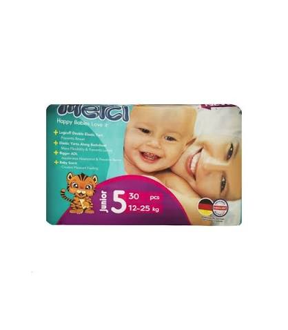 پوشک بچه مرسی سایز ۵ (فروش ویژه)